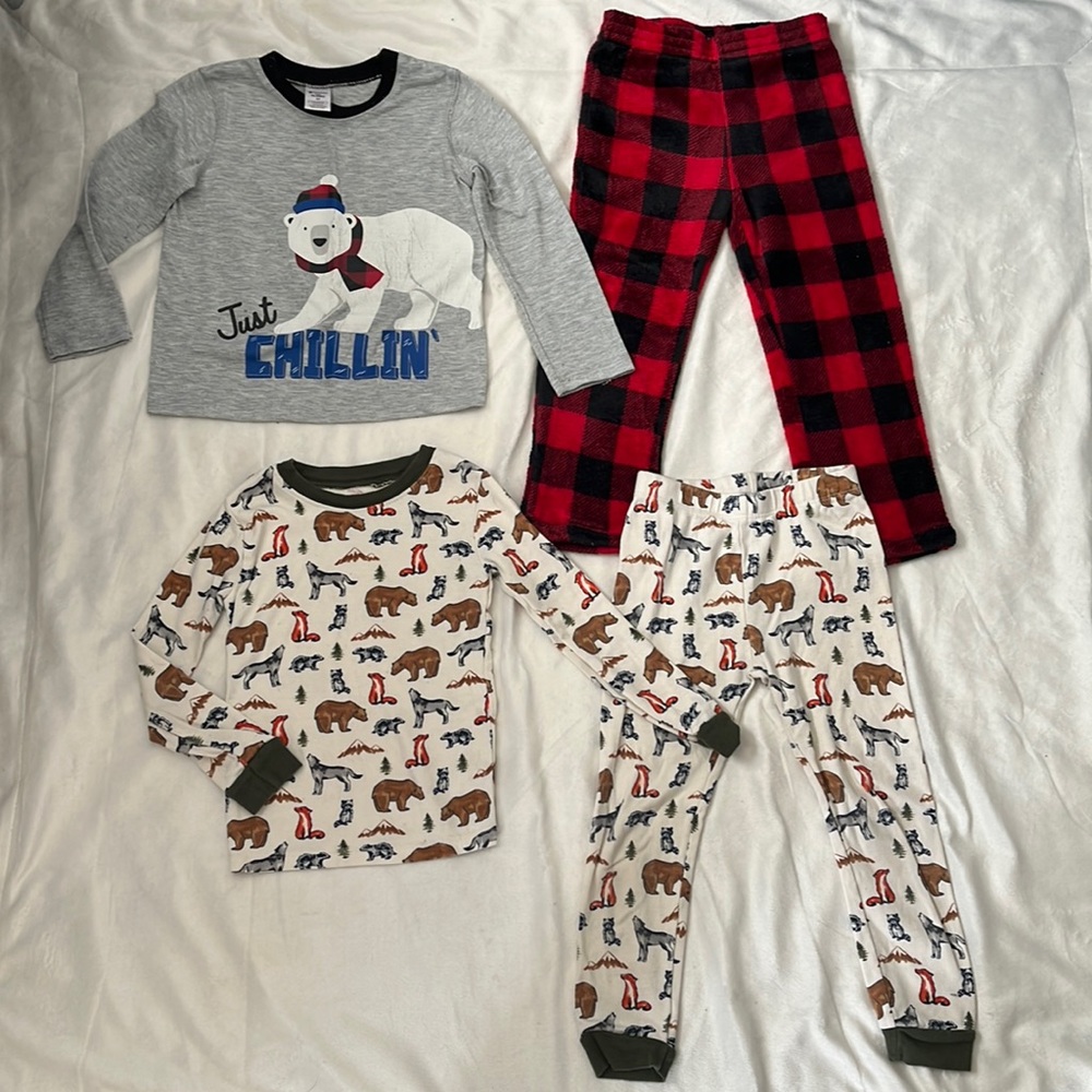 Members Mark 2pk Long Sleeve pajamas